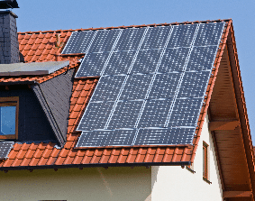 toiture avec panneaux solaires Hamammet